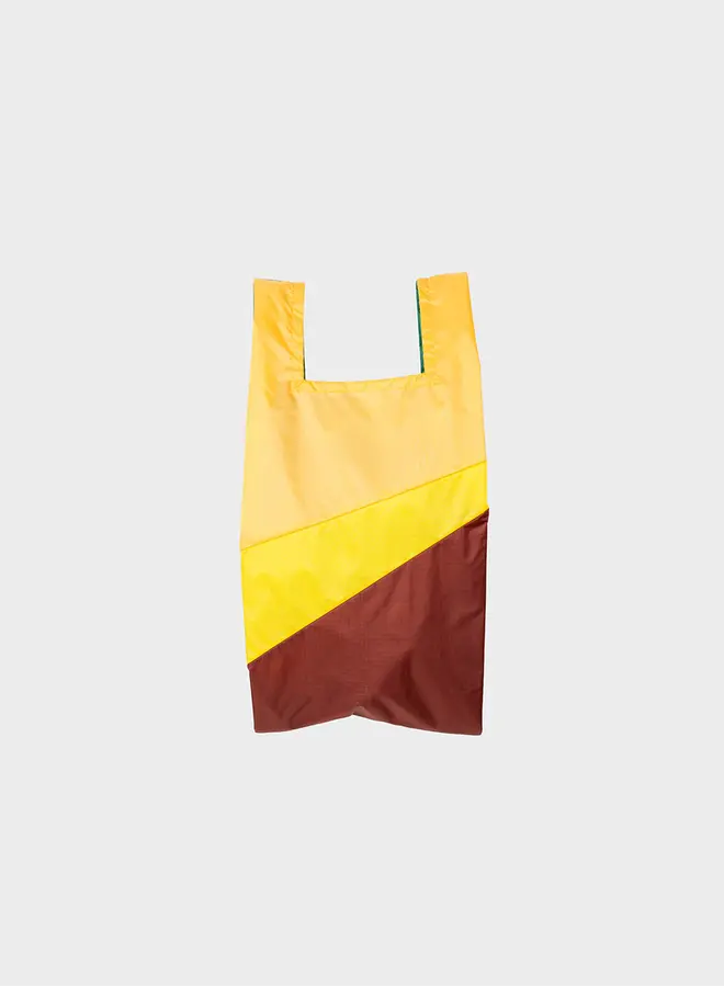 Susan Bijl | shopping bag | multi tv yellow | small