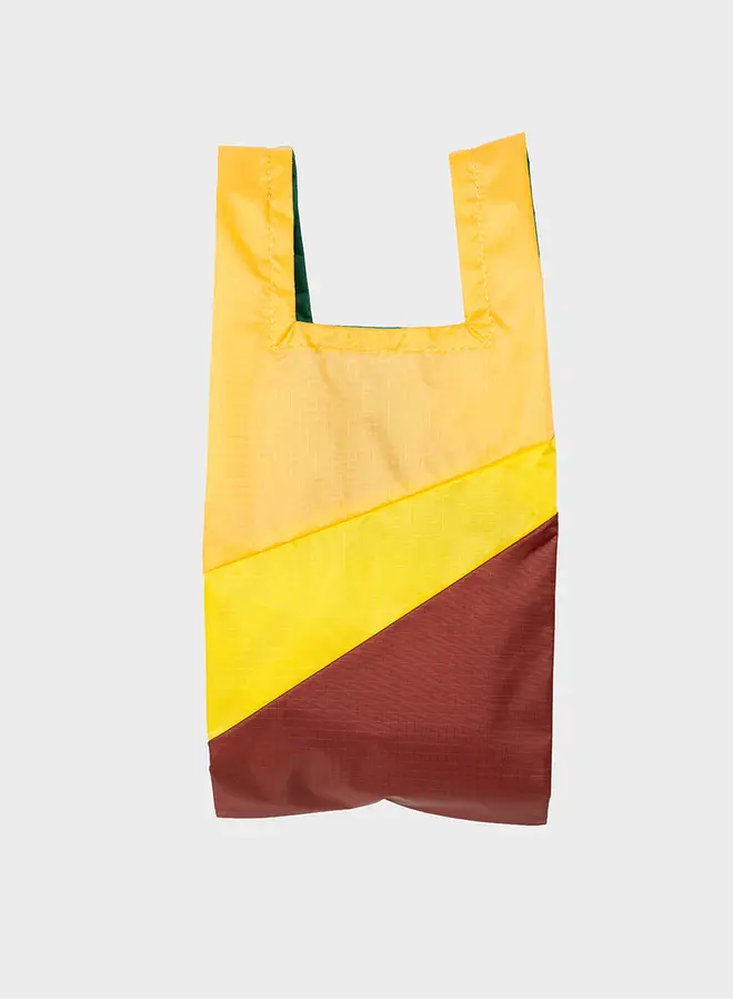 Susan Bijl | shopping bag | multi tv yellow| medium