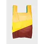 Susan Bijl | shopping bag | multi tv yellow | large