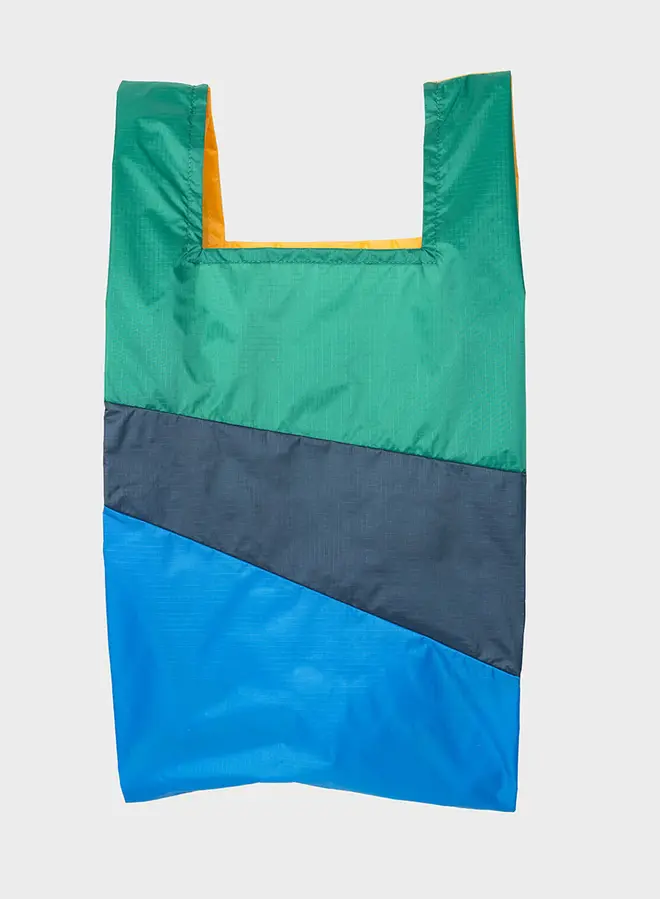 Susan Bijl | shopping bag | multi tv yellow | large