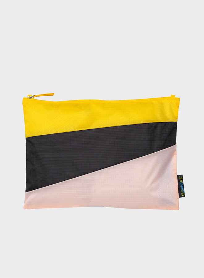Susan Bijl | pouch | multi black | large