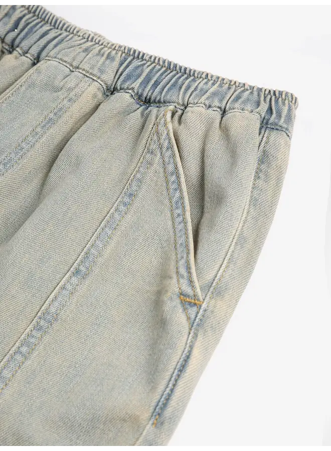 Bobo Choses | square bobo choses denim pants | prussian blue