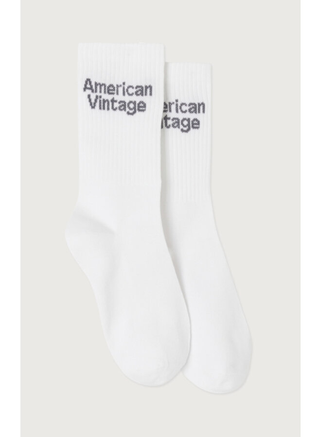 American Vintage | clypsun sokken | blanc