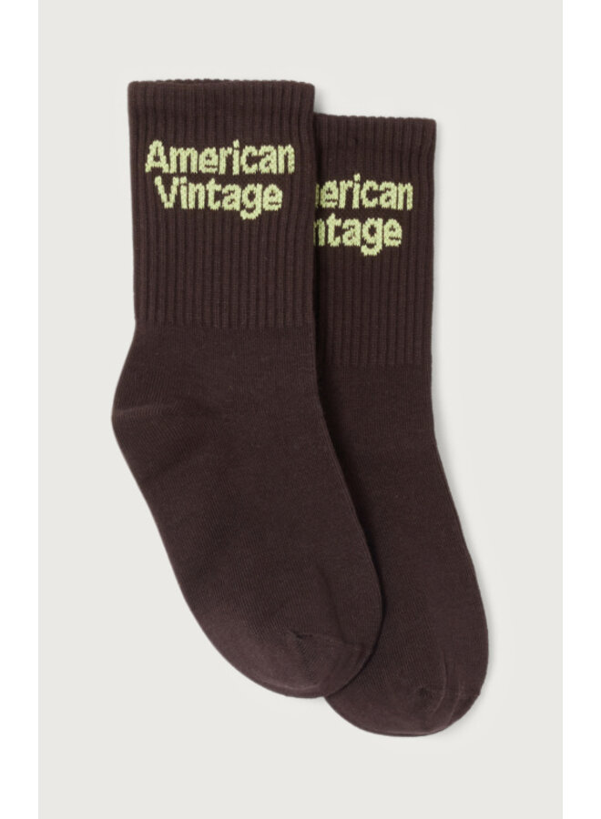 American Vintage | clypsun sokken | ebene