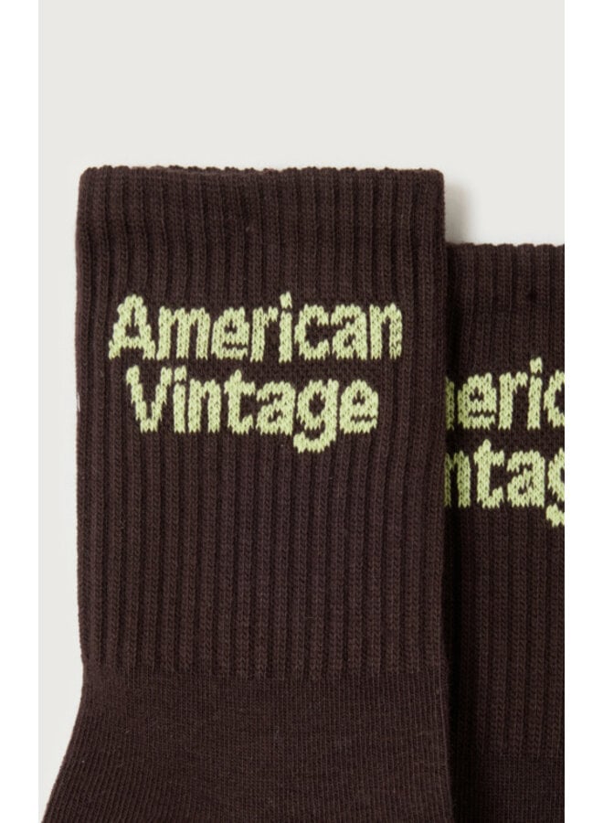 American Vintage | clypsun sokken | ebene