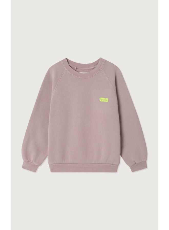 American Vintage | izubird sweatshirt | prunelle vintage