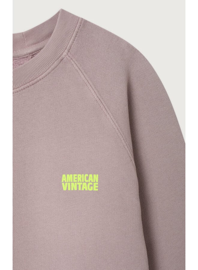 American Vintage | izubird sweatshirt | prunelle vintage