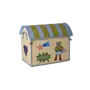Rice | raffia basket | hero theme blue | small