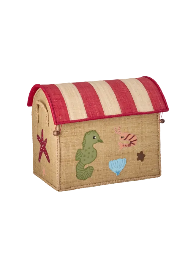 Rice | raffia basket | ocean theme | small
