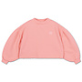 Repose | crop heart sweater | cheeky flamingo