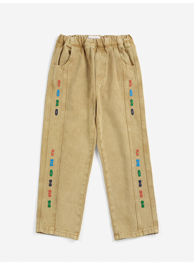 Bobo Choses | bobo choses twill pants | khaki