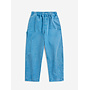 Bobo Choses | booo bo choses tag woven pants | blue