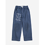 Bobo Choses | mr. footish knee pads woven pants | midnight blue