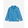 Bobo Choses | beast tag polo sweatshirt | light blue