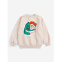 Bobo Choses | hug hairy monster sweatshirt | beige