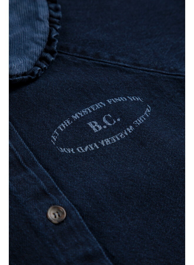 Bobo Choses | mystery bc denim blouse | midnight blue