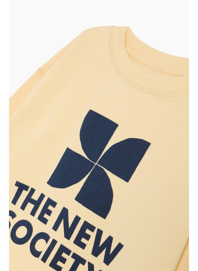 The New Society | tns logo sweatshirt sunlight