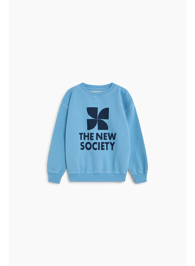 The New Society | tns logo sweatshirt cyaneus