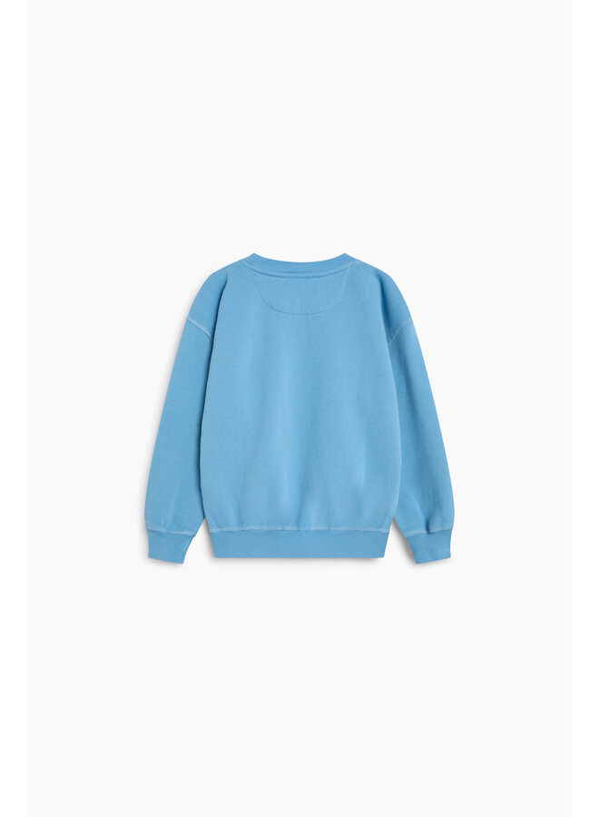 The New Society | tns logo sweatshirt cyaneus