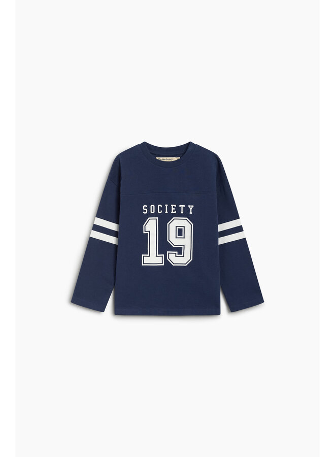 The New Society | gale t-shirt black iris