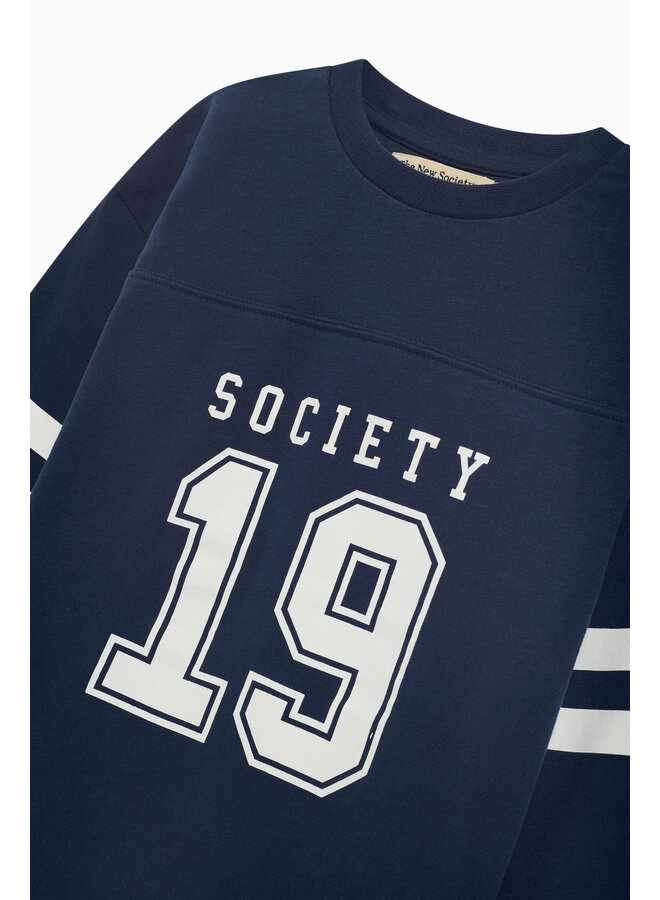 The New Society | gale t-shirt black iris
