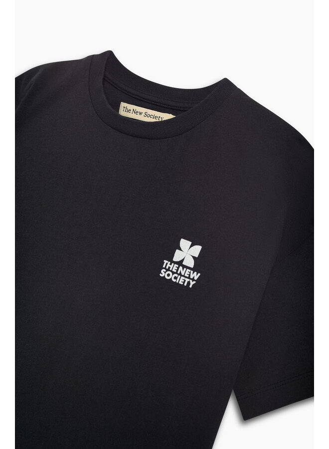 The New Society | tns logo t-shirt forged iron