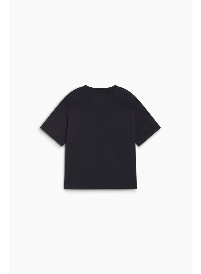 The New Society | tns logo t-shirt forged iron