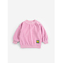 Bobo Choses | booo bo choses tag velvet sweatshirt | pink