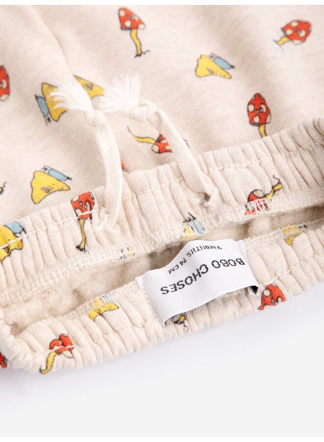 Bobo Choses | mush monster duo all over jogging pants | offwhite