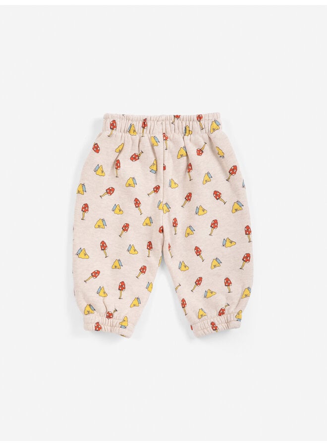 Bobo Choses | mush monster duo all over jogging pants | offwhite