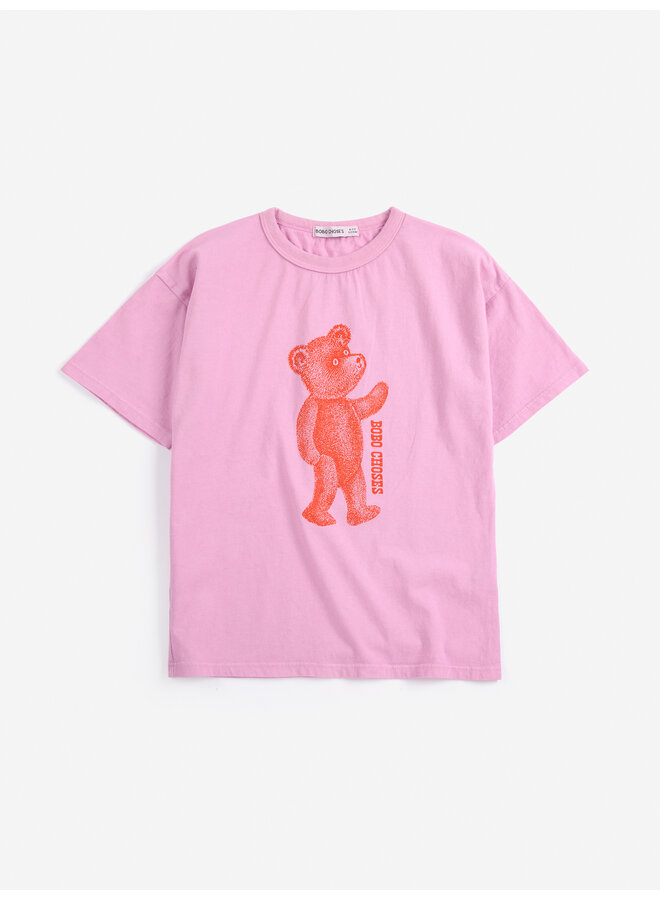 Bobo Choses | softpaw monster t-shirt | pink