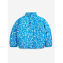 Bobo Choses | sketchy flowers all over anorak | blue