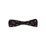Piupiuchick | headband w/ bow | black w/ multicolor flowers