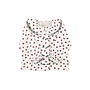 Piupiuchick | blouse w/ double collar | ecru w/ little flowers