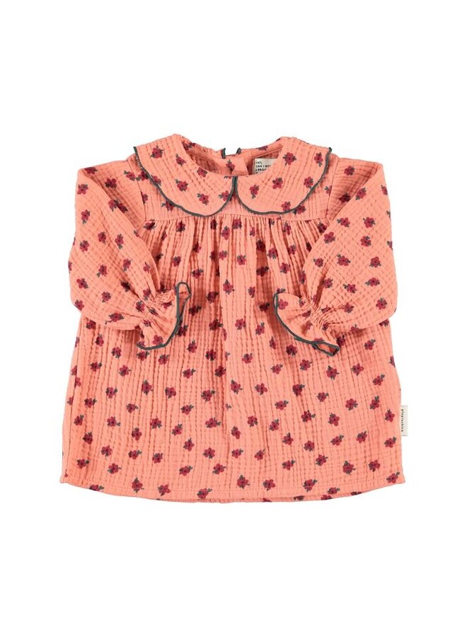 Piupiuchick | baby dress | pink w/ little flowers