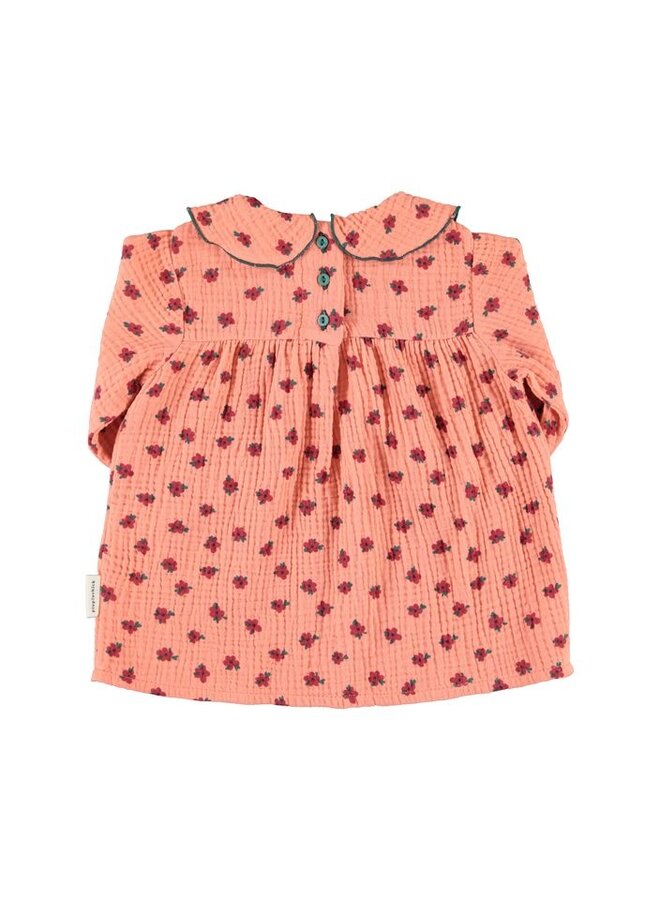 Piupiuchick | baby dress | pink w/ little flowers