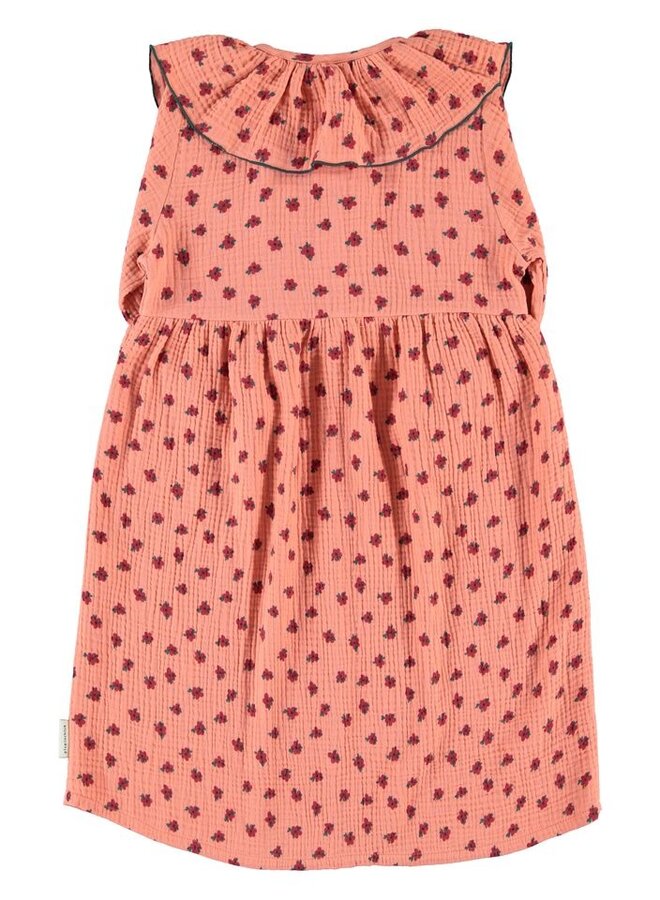 Piupiuchick | long dress | pink w/ little flowers