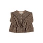 Piupiuchick | blouse | brown w/ animal print