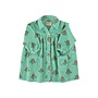 Piupiuchick | short dress | green w/ big flowers