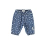 Piupiuchick | baby trousers | washed navy denim w/ stars