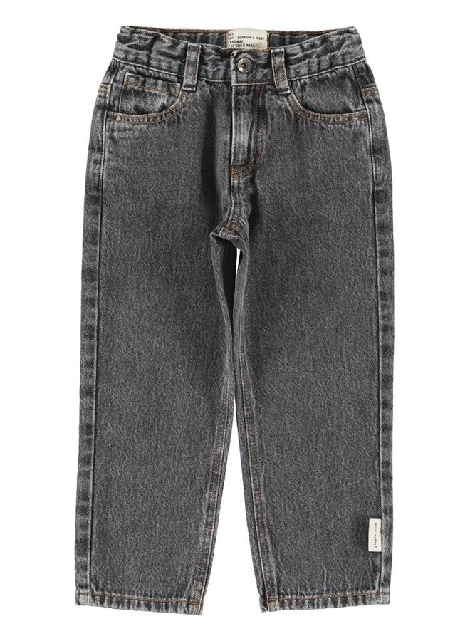 Piupiuchick | unisex trousers | grey denim