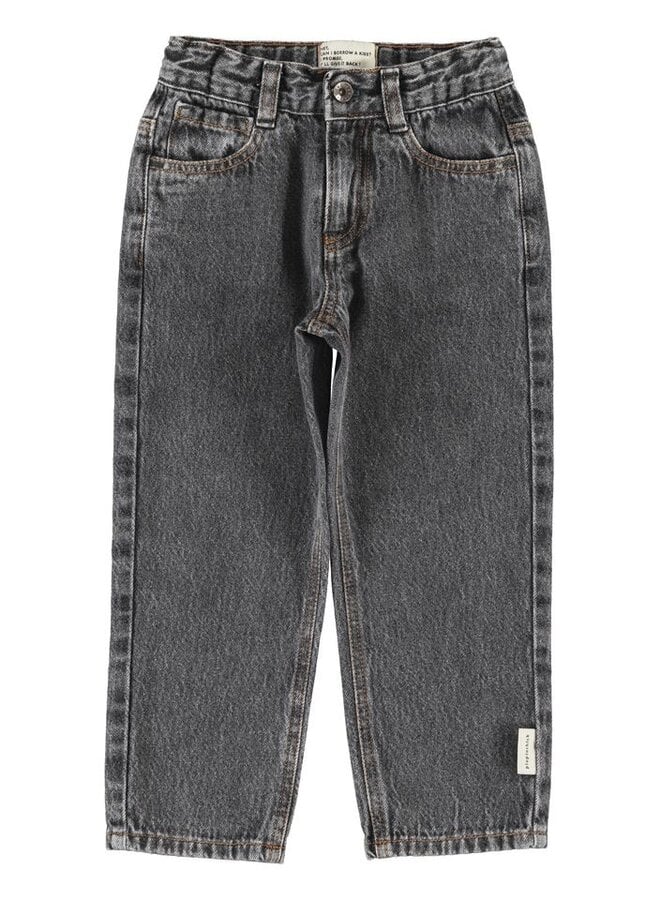 Piupiuchick | unisex trousers | grey denim