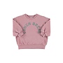 Piupiuchick | oversized sweatshirt | pink w/ "lunch break" print