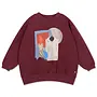 Repose | cozy drop sweater | mulberry rocket