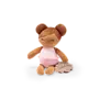 Lullababy | small plush bath brown hair girl doll