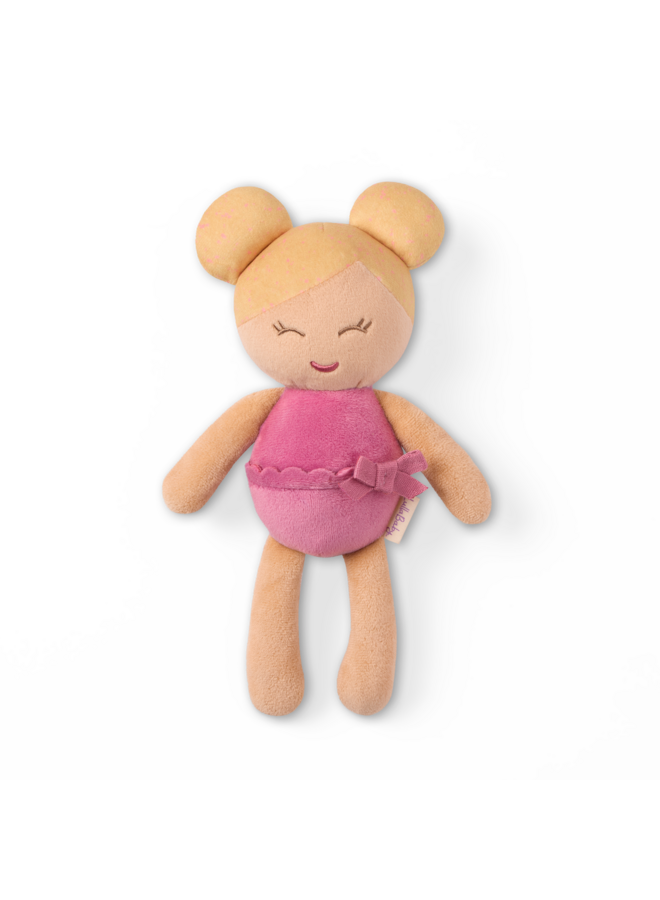 Lullababy | small plush bath blonde hair girl doll