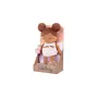 Lullababy | plush girl bath doll brown hair & accessory