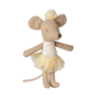 Maileg | ballerina mouse | little sister | off white
