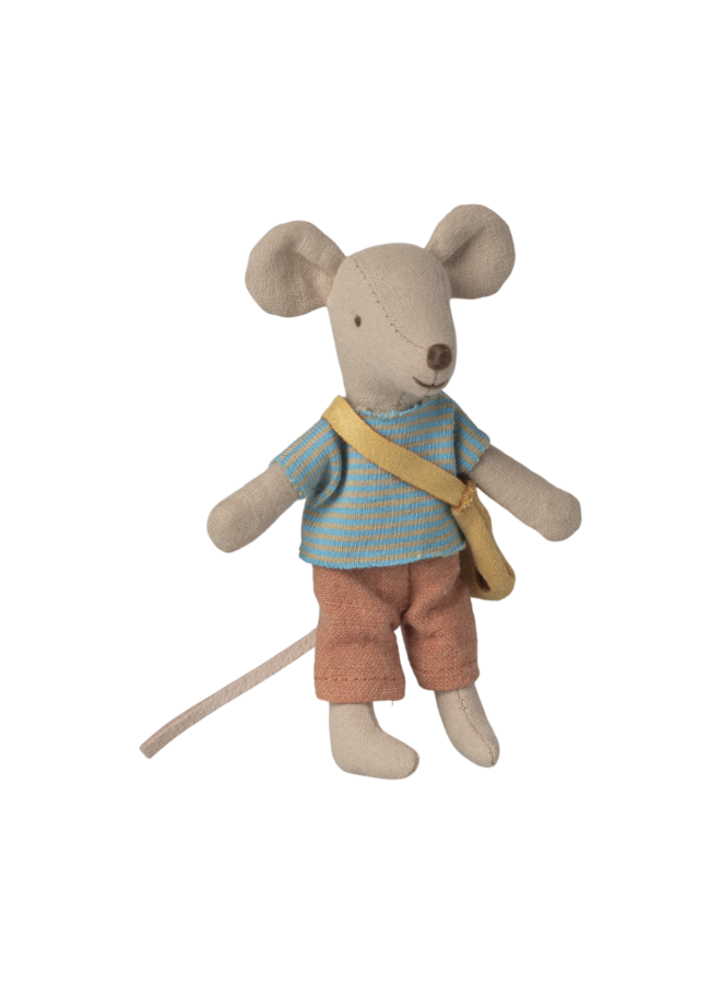 Maileg | little brother mouse with bag