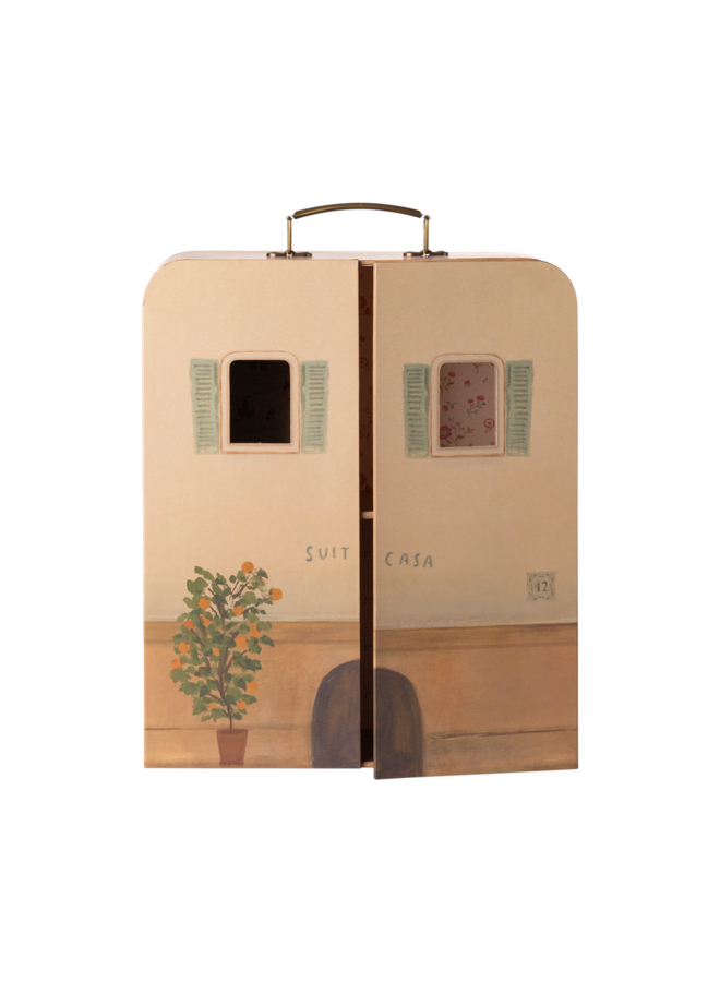 Maileg | suitcasa | little sister and brother mouse